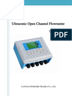 Ultrasonic Open Channel Flowmeter: The Manual