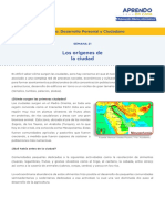 s21 Deba 1ergrado Losorigenesdelaciudad Desarrollopersonalyciudadano Sem21