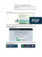 Instructivo para Proceso de Sincronización de Datos