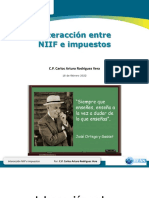 Interacción NIIF e Impuestos - CARV - 18feb2022