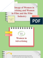 The Image of Women in Advertising and Women in Film and Film Industry