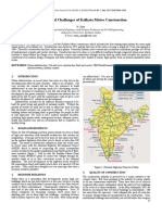 Geotechnical Challenges of Kolkata Metro