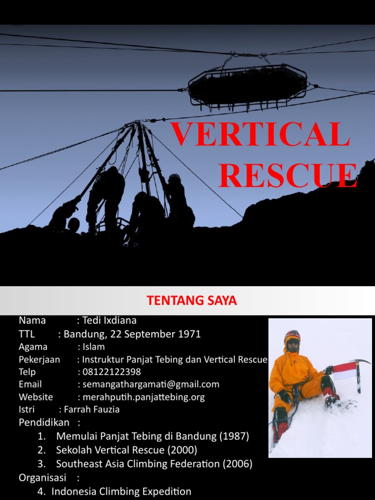 Materi Vertical Rescue | PDF