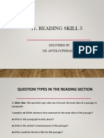 Reading Skill 3