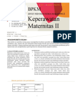 BPKM TERBARU Kep. Maternitas S1 II 2022 NR KH