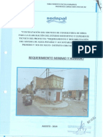 Mejoramiento y Rehabilitacion Del Sistema de Agua Potable y Alcantarilado a. H. Primero y Dos de Mayo_P1