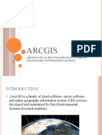Arcgis: Areonautical Reconnaissance Coverage Geographic Information System