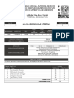 Calculo Diferencial EIntegral II