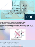 Uso terapéutico de la corriente eléctrica Corrientes Interferenciales