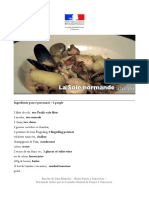 Recette Sole PDF