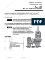 Type 1227: Installation, Operation and Maintenance Instructions