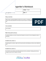 Songwriters Workbook Example