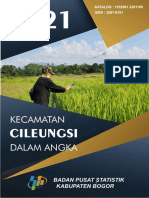 Kecamatan Cileungsi Dalam Angka 2021