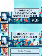 Forms of Deviation and Social Problem: Your Bright Future Starts Here