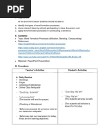 Lesson 6 (GRADE 9) - Using Normal and Inverted Word Order in Creative ...