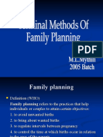 Family Planning Methods and Male Sterilization via Vasectomy