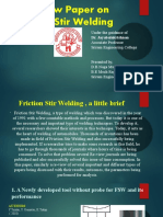 A Review Paper on Friction Stir Welding