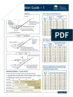 Riprap Installation Guide - 1: Table 1: Riprap Horizontal Dimensions