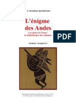 Aventure Mystérieuse Robert Charroux L'Enigme des Andes. - Copie