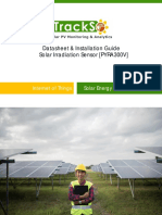 TrackSo Datasheet Installation Guide Solar Radiation Sensor PYRA300V
