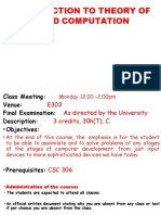 Introduction To Theory of Freud Computation