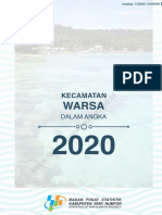 Kecamatan Warsa Dalam Angka 2020