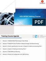 DZS GPON Technology Training Course - Session 1