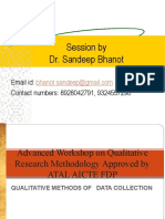 Session by DR - Sandeep Bhanot