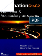 Destination C1 and C2 Grammar and Vocabulary With Answer Key