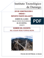 Reporte de Video Del Puente Baluarte