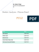 Market Analysis - Fitness Band: Name Roll #