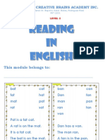 LEVEL 2-Reading in English