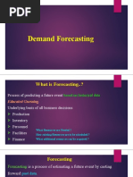 6 Demand Foecasting