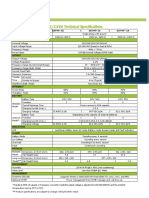 Liebert GXT MT+ CX 1/2/3 kVA Technical Specifications: Model GXT MT+ CX I GXT MT+ CX I GXT MT+ CX Phase Capacity Input