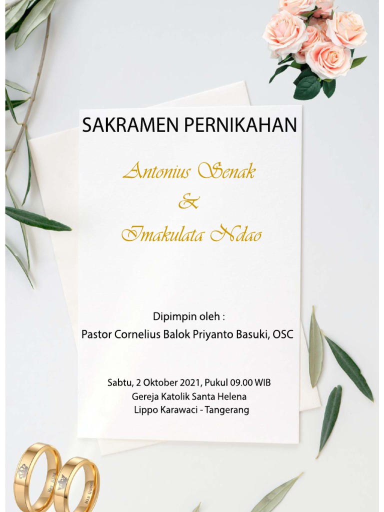 Cover Buku Nikah | PDF