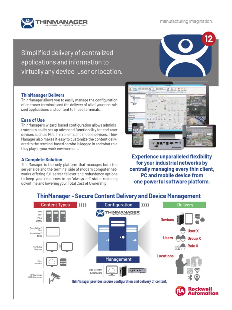 ThinManager Full Profile v12.1 21 | PDF | Remote Desktop Services ...