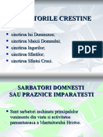 SĂRBĂTORILE CREȘTINE