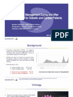 Lifestyle Management Duringafter COVID - 19 For Diabetic Cardiac Patients