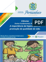 A importância da higiene para a promoção da qualidade de vida