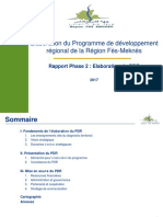PDR Fès-Meknès - Rapport Phase 2 FR