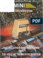 Gemini Ac Slider Manual