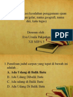 EVA URSULA PAKPAHAN (Mengidenifikasi Kesalahan Penggunaan Ejaan