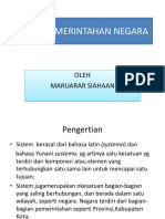 Materi 132 Sistem Pemerintahan Negara-Maruara