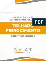 Telhado de Fibrocimento Estrutura de Madeira