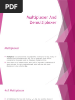 Multiplexer and Demultiplexer (EXPERIMENT-2)