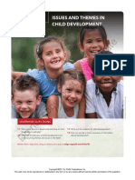Post, or Distribute: Issues and Themes in Child Development