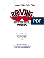 Red Wing Steel Works 6x10 Utility Trailer Plans 011113