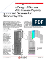 CFD Guides Design of Biomass Boiler Retrofit To Increase Capacity by 25%