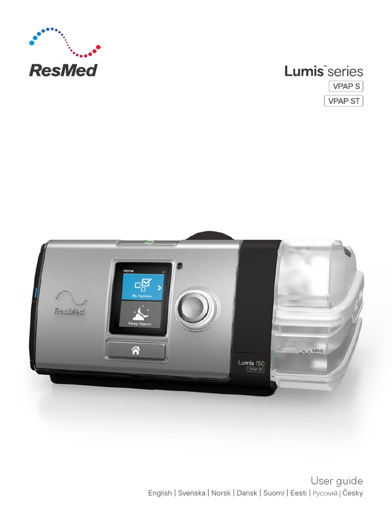 Lumis S ST User Guide Row Eng | PDF | Respiratory Diseases | Humidity
