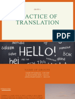 (Udh Edit) GROUP 1-Practice of Translation